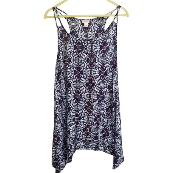Pixley | Flowy Aztec Pattern Tank Top Size XS - Picture 1 of 7